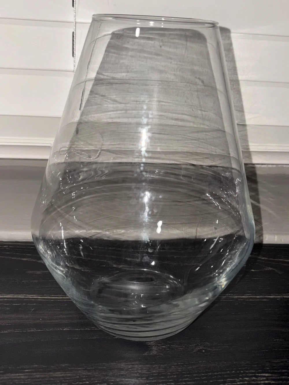 Clear Decorative Vase